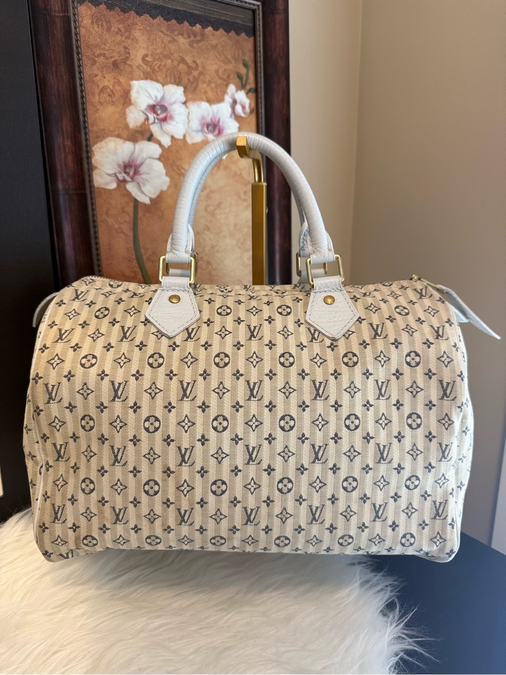 🌸Louis Vuitton Mini Lin Croisette Speedy 30🌸